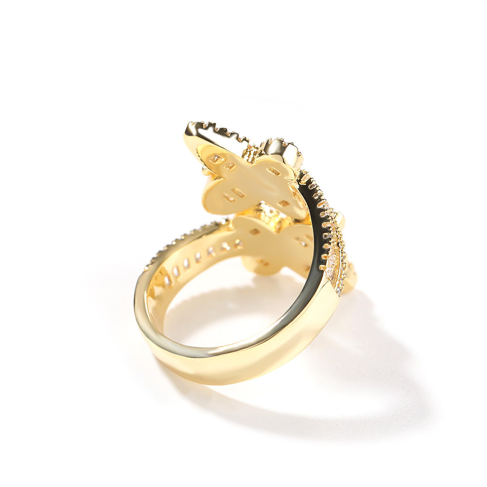 BUTTERFLY RESIZABLE RING